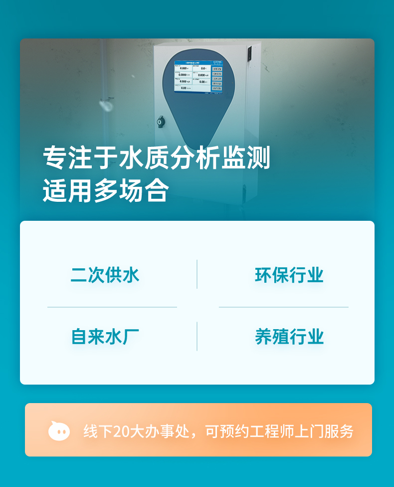米科MIK-MDX300多參數(shù)水質(zhì)分析儀應(yīng)用場合